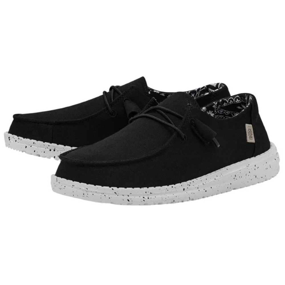 Hey Dude Women's Wendy Basic Black Odyssey Shoes